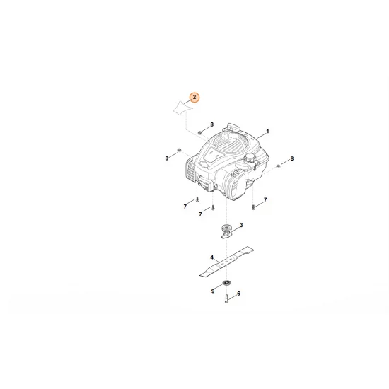 STIHL  Tabliczka znamionowa RM 2 R 6357 967 1500